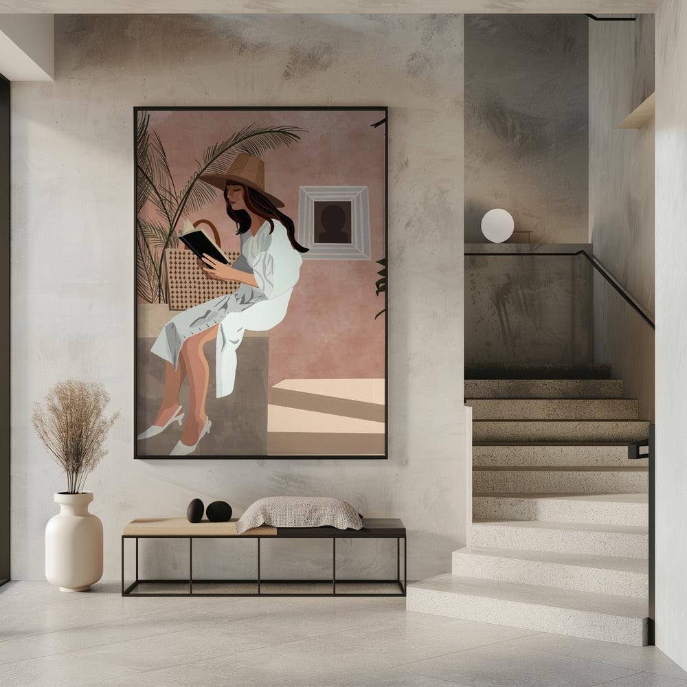 Peaceful Reading Nook | Poster