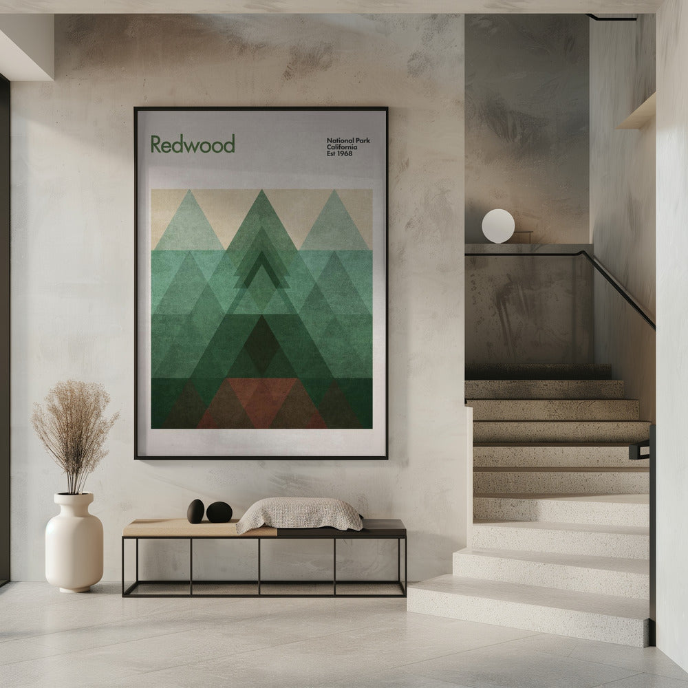 Triangular Redwood | Poster