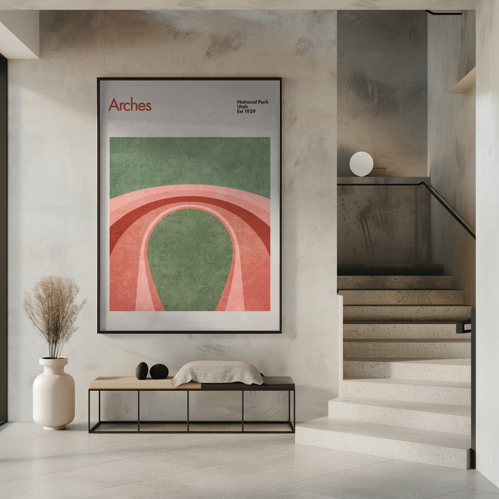 Abstract Arches | Poster
