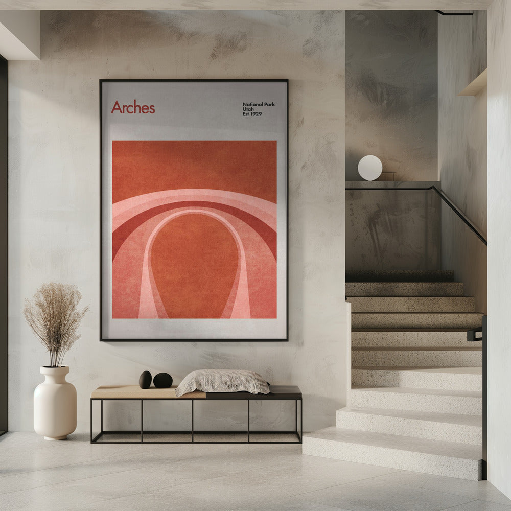 Crimson Curves | Poster