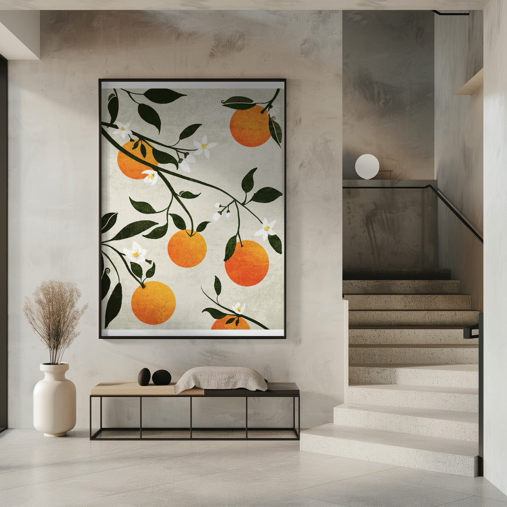 Oranges in Bloom | Poster