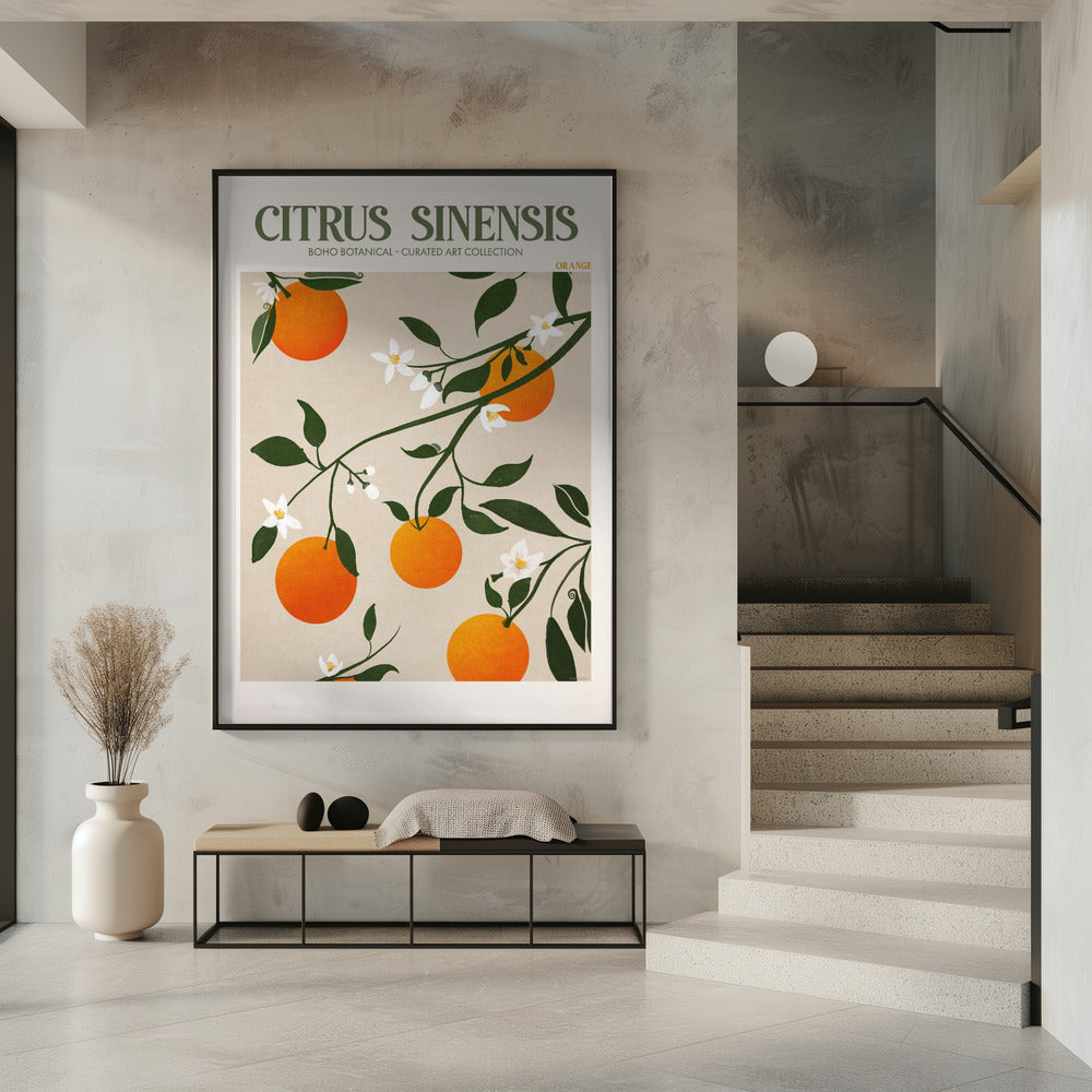 Orange Elegance | Poster
