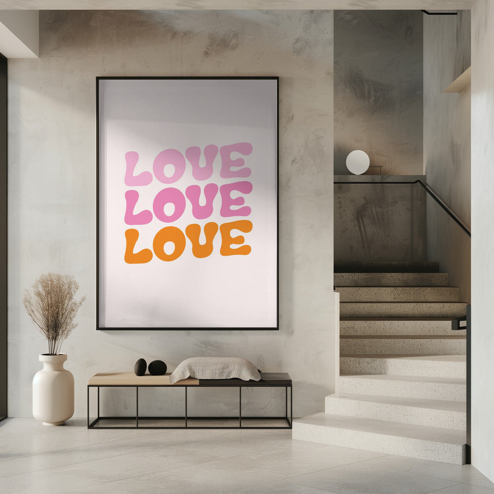 Retro Love | Poster