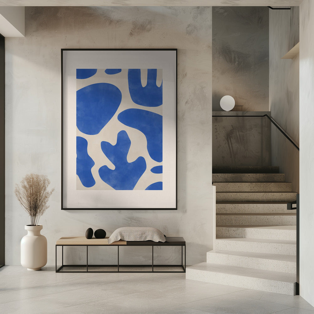 Blue Abstractions | Poster