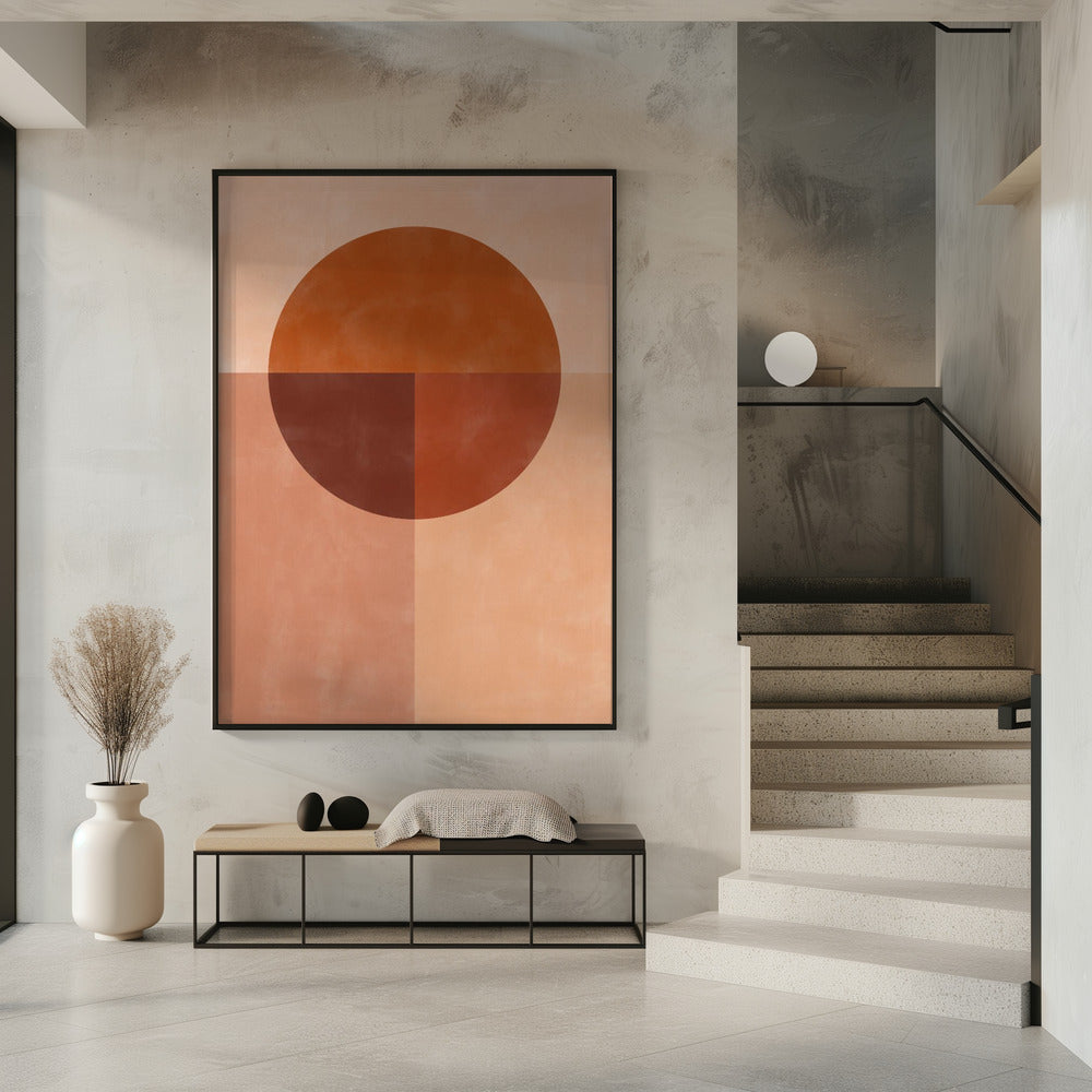 Earth Tones Balance | Poster