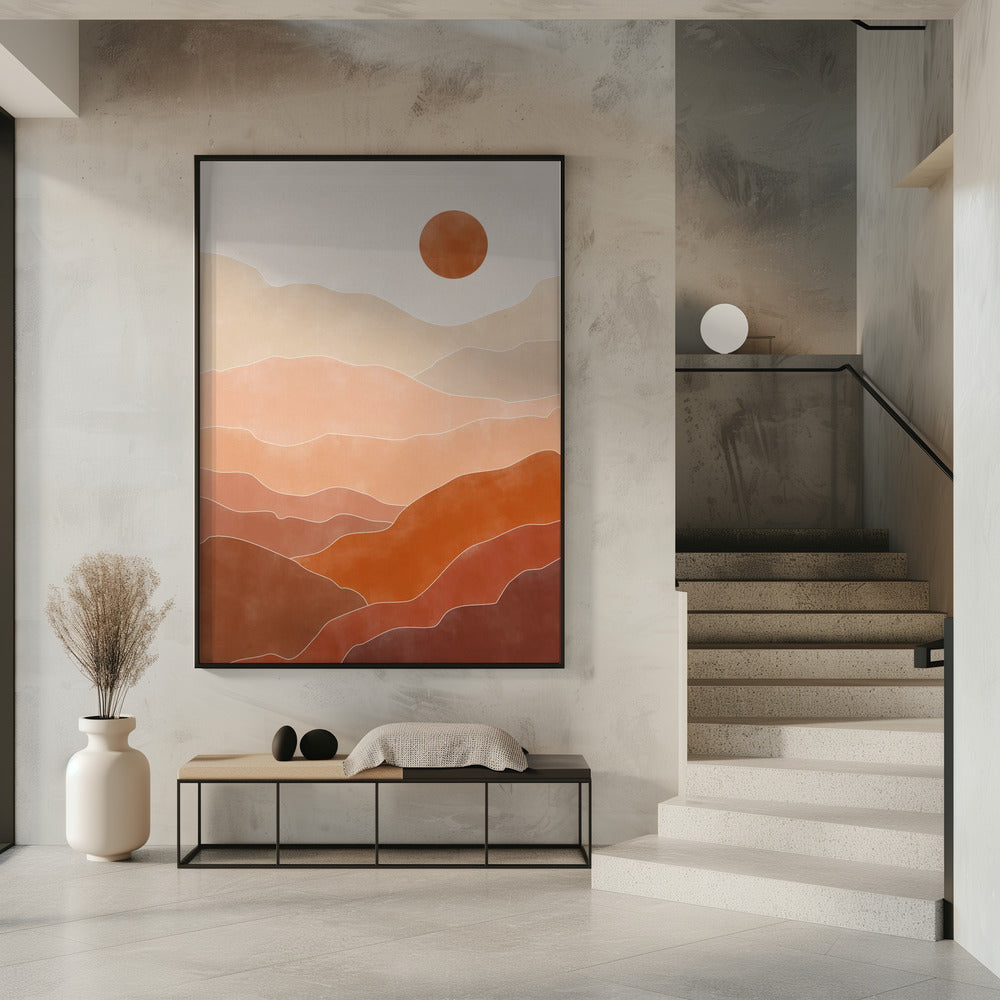 Desert Sun Rise | Poster