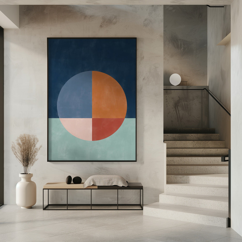 A Large Segmented Circle | Poster