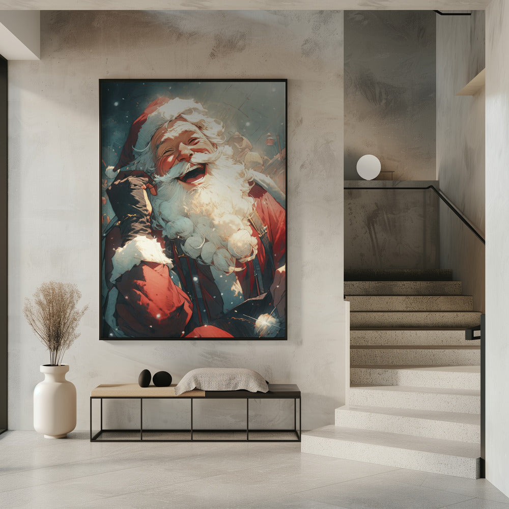 Jolly Santa's Call | Poster
