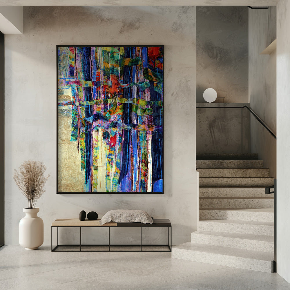 Colorful Cascade | Poster