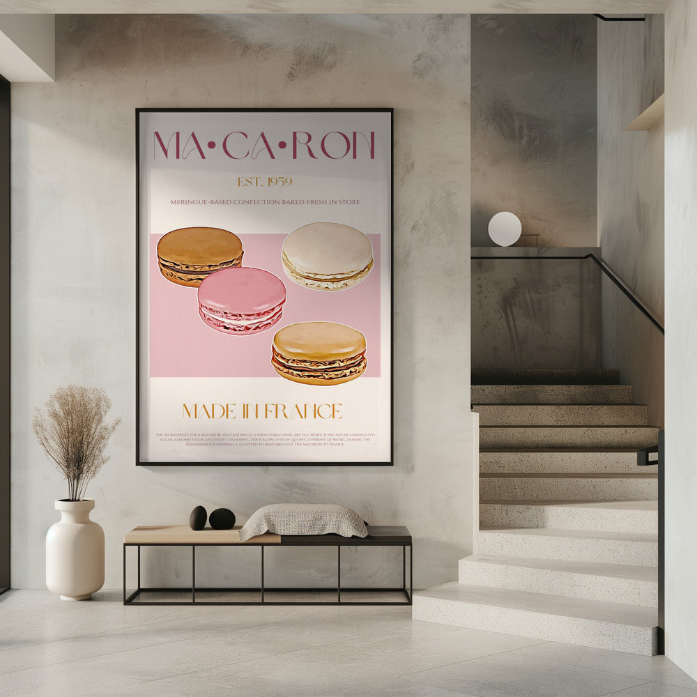 French Macaron Delight | Poster