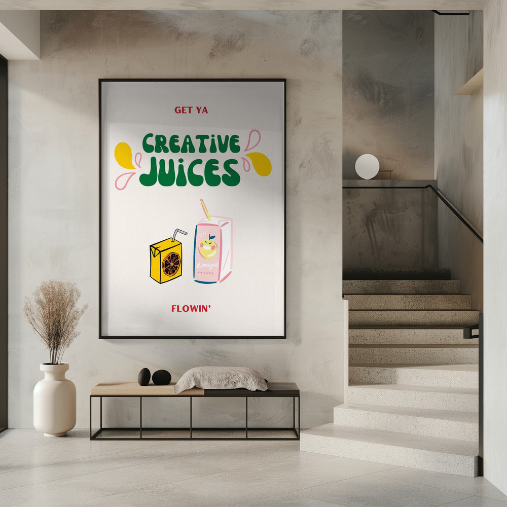Juice Your Creativity | Poster
