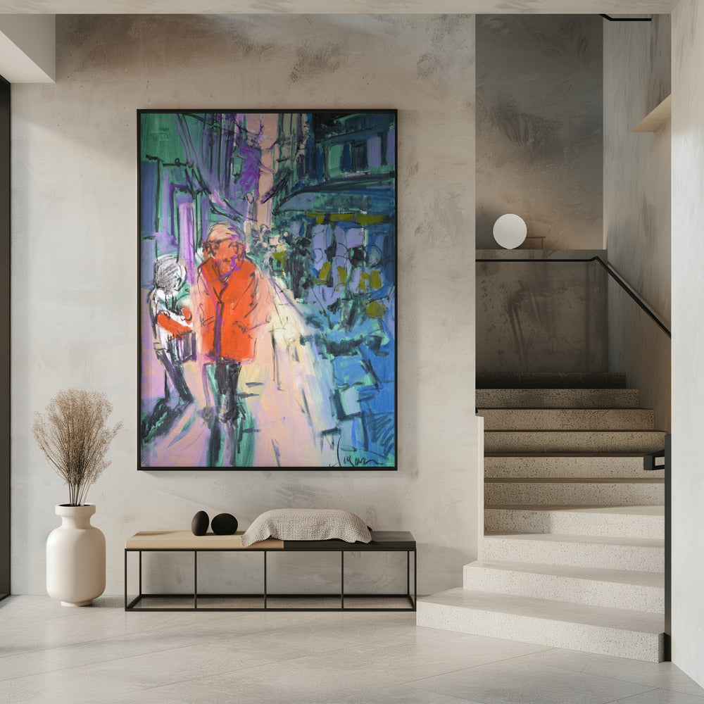 Vivid Street Stroll | Poster