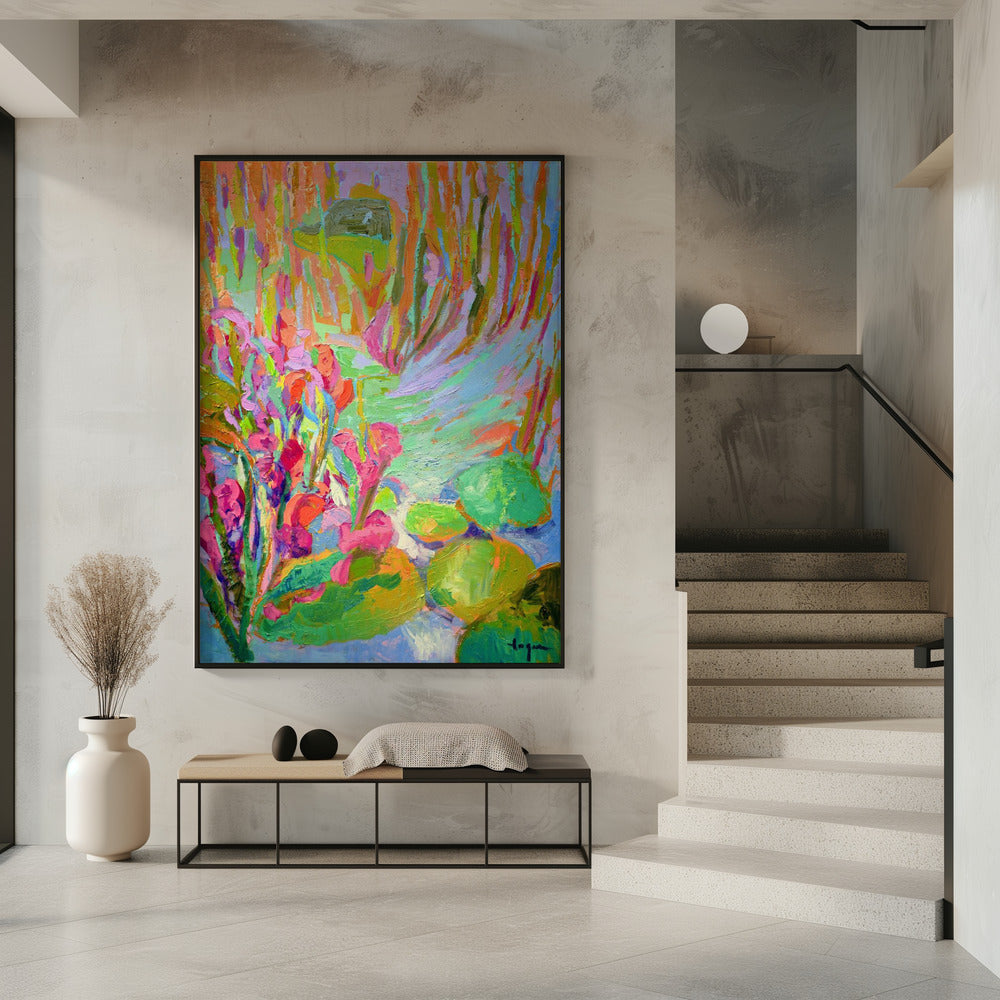 Vibrant Garden Dreams | Poster