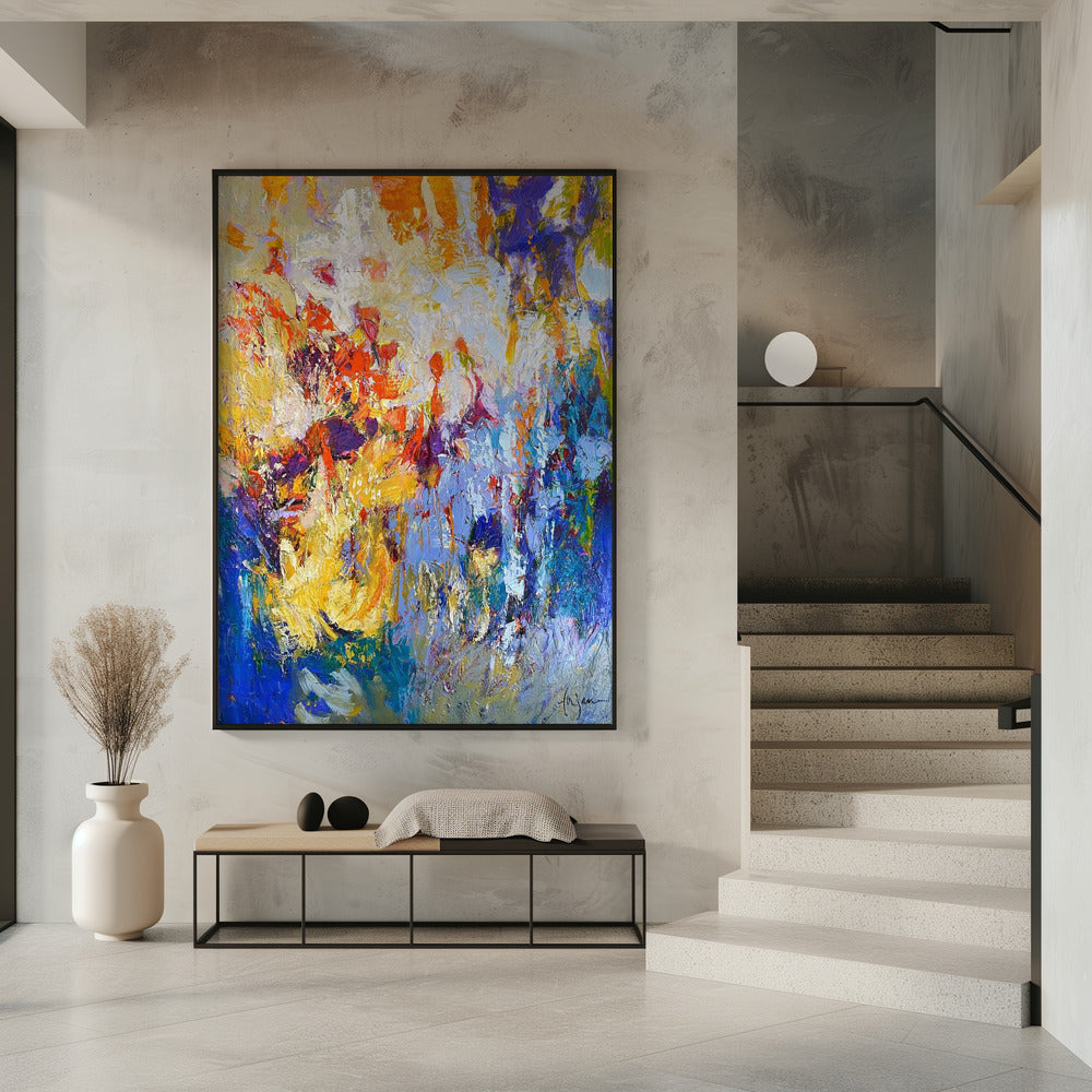 Ethereal Blossom Glow | Poster