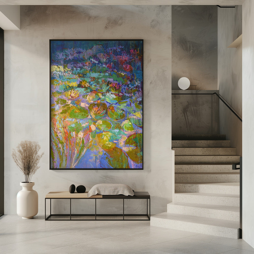 Lush Water Lilies | Poster