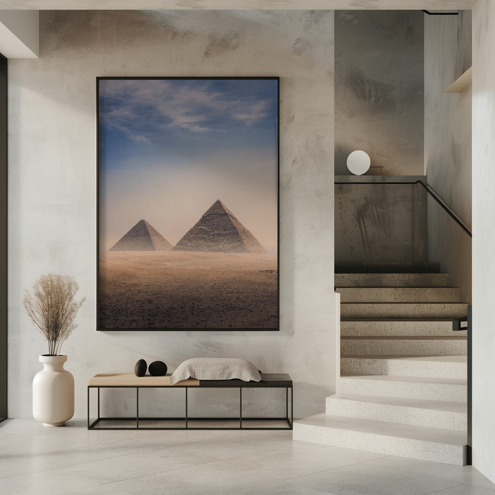 Great Pyramids of Giza, Cairo, Egypt | Poster