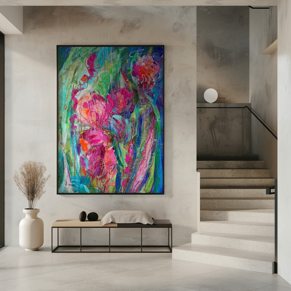 Impressionist Floral Abstract | Poster