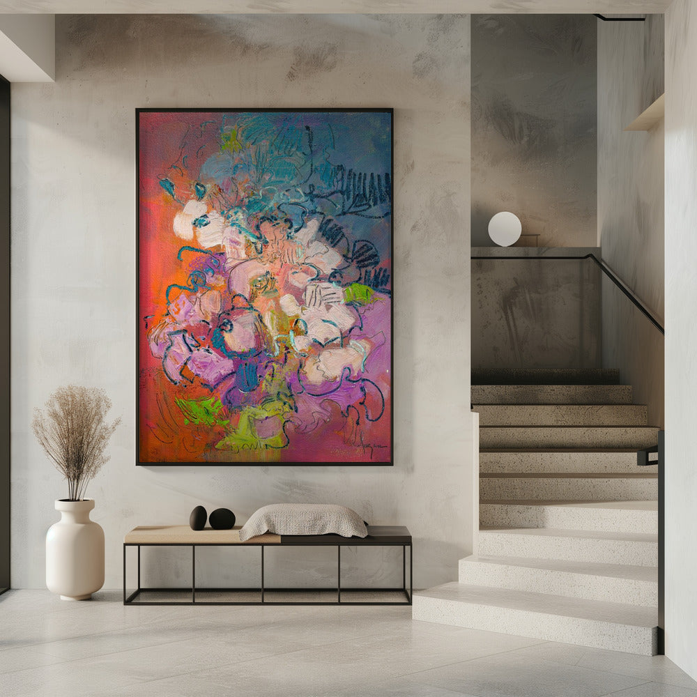 Floral Dreamscape | Poster