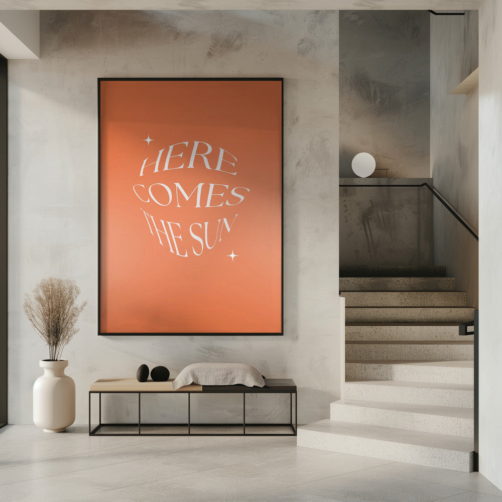 Here Comes The Suny | Poster