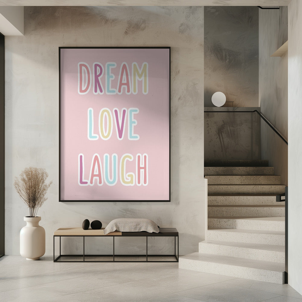 Dream Love Laugh | Poster