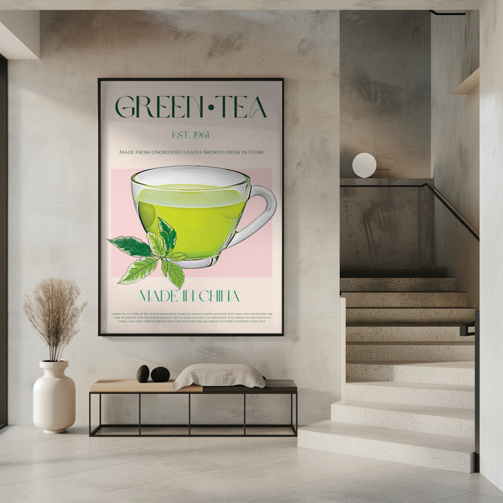 Fresh Green Tea | Poster