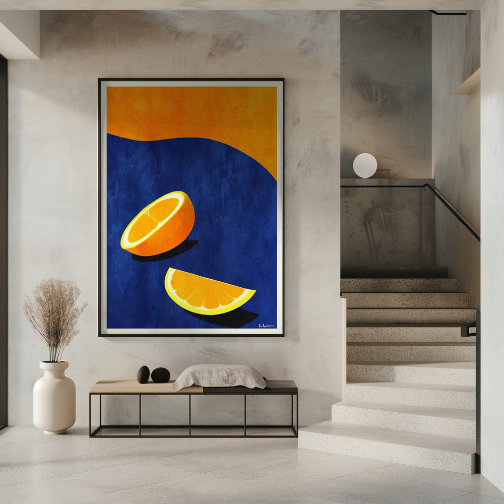 Petit Déjeuner, Deux Oranges | Poster