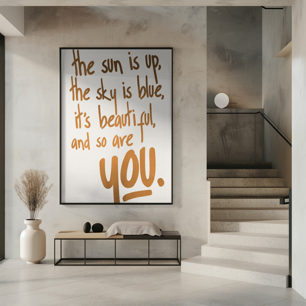 You Are Beautiful (vers.1) | Poster