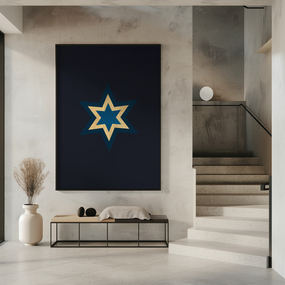 A Shooting Star At Night | Poster