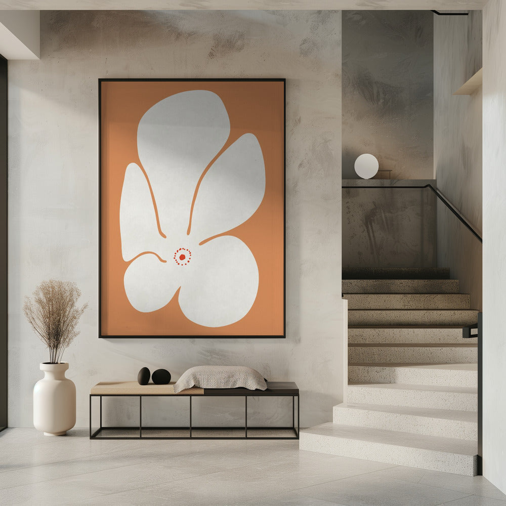 White Poppies Flower | Poster