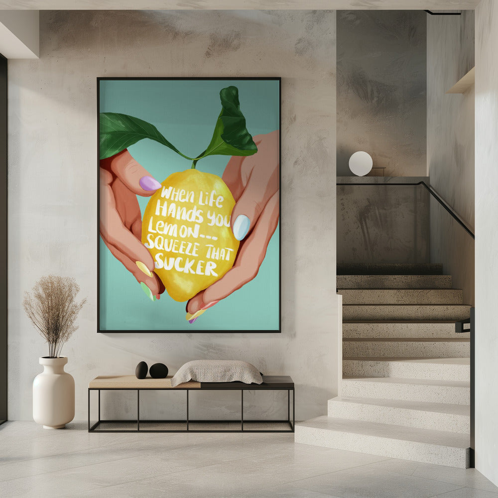 Squeeze That Lemon | Poster