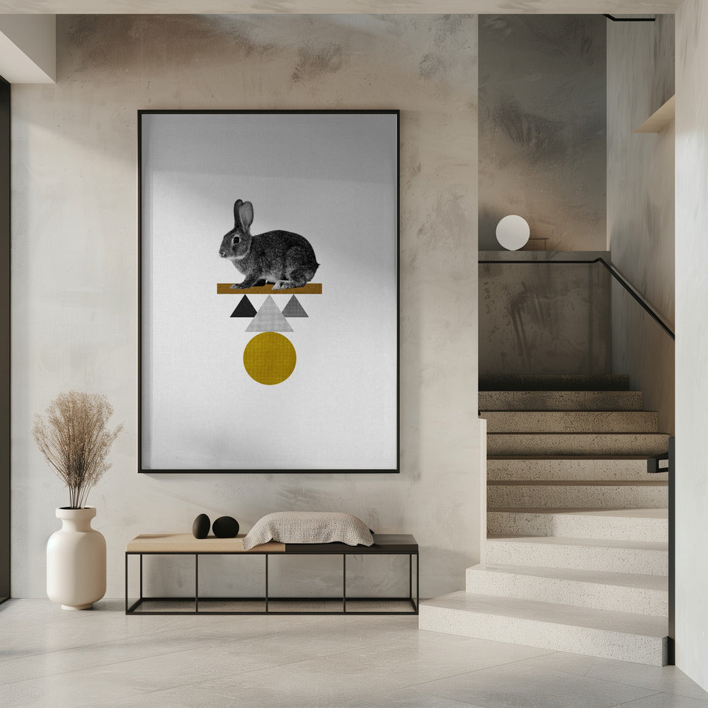 Tribal Rabbit | Poster