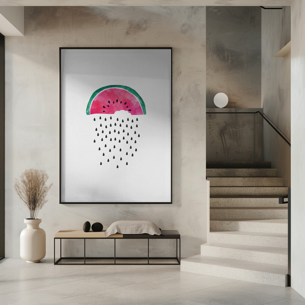 Watermelon Rain | Poster
