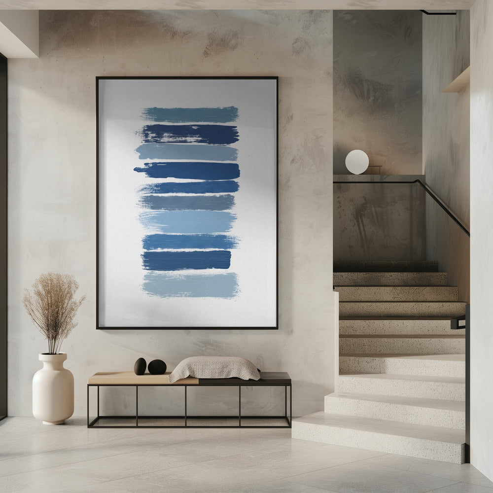 Ombre Blue | Poster