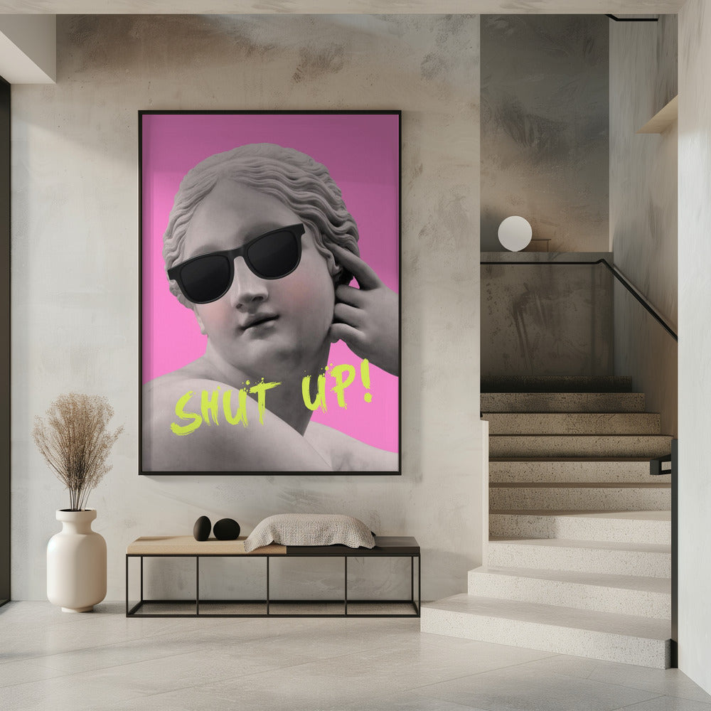 Shutuppinkyellow Ratioiso | Poster