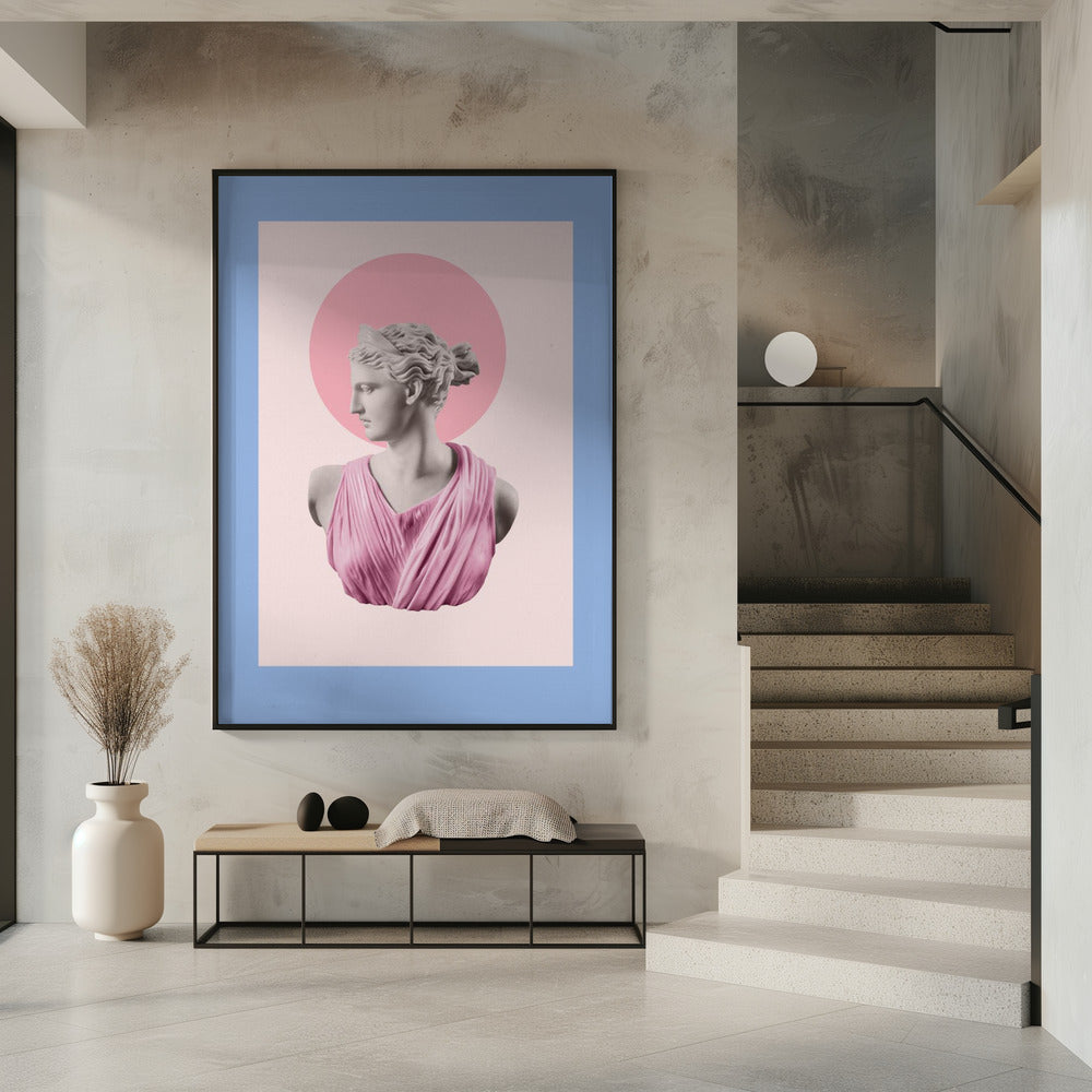 Artemispowderbluepink Ratioiso | Poster