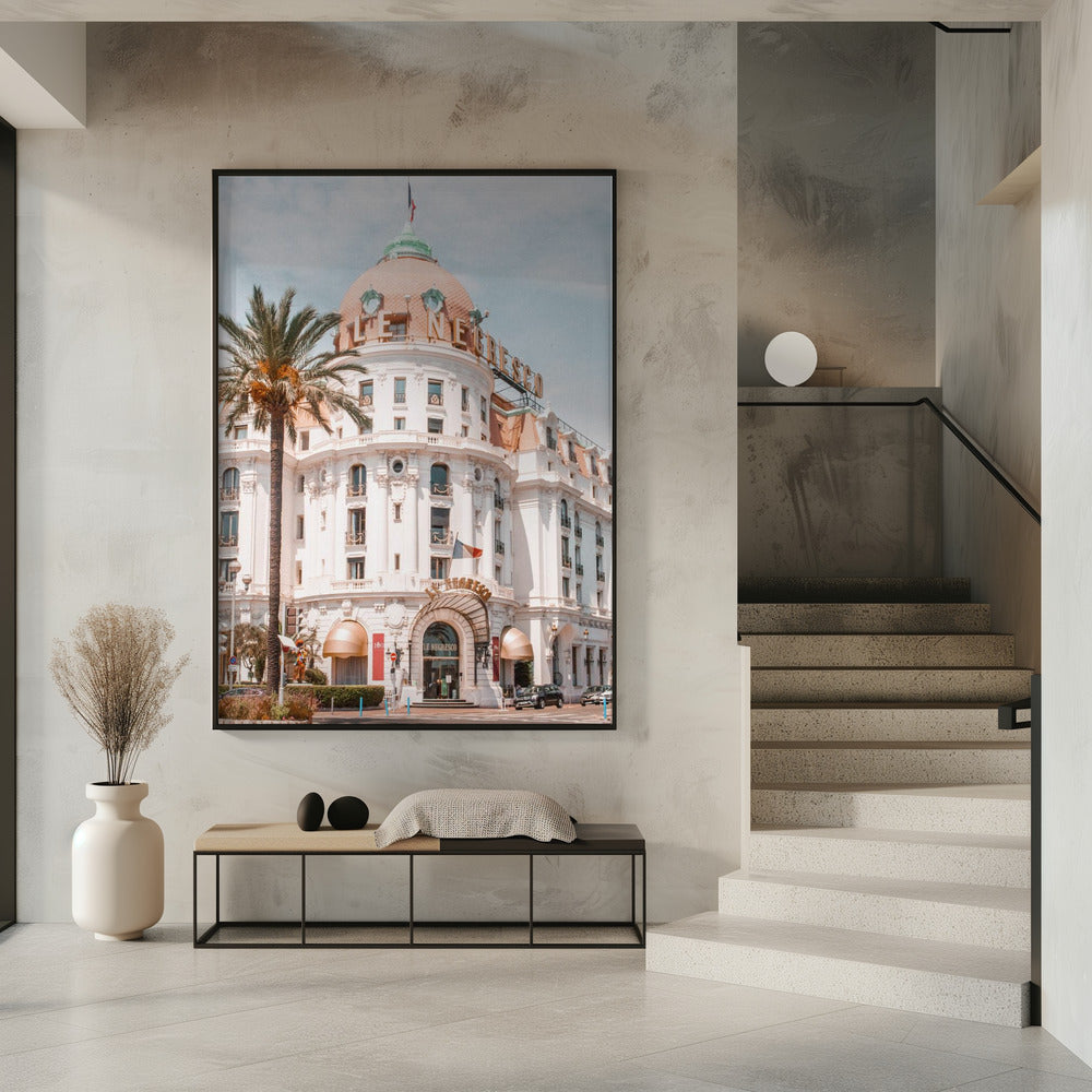 French Riviera Building | Poster