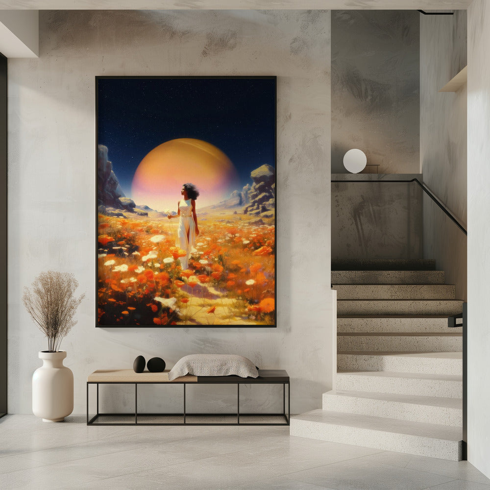 Cosmic Flower Fields | Poster
