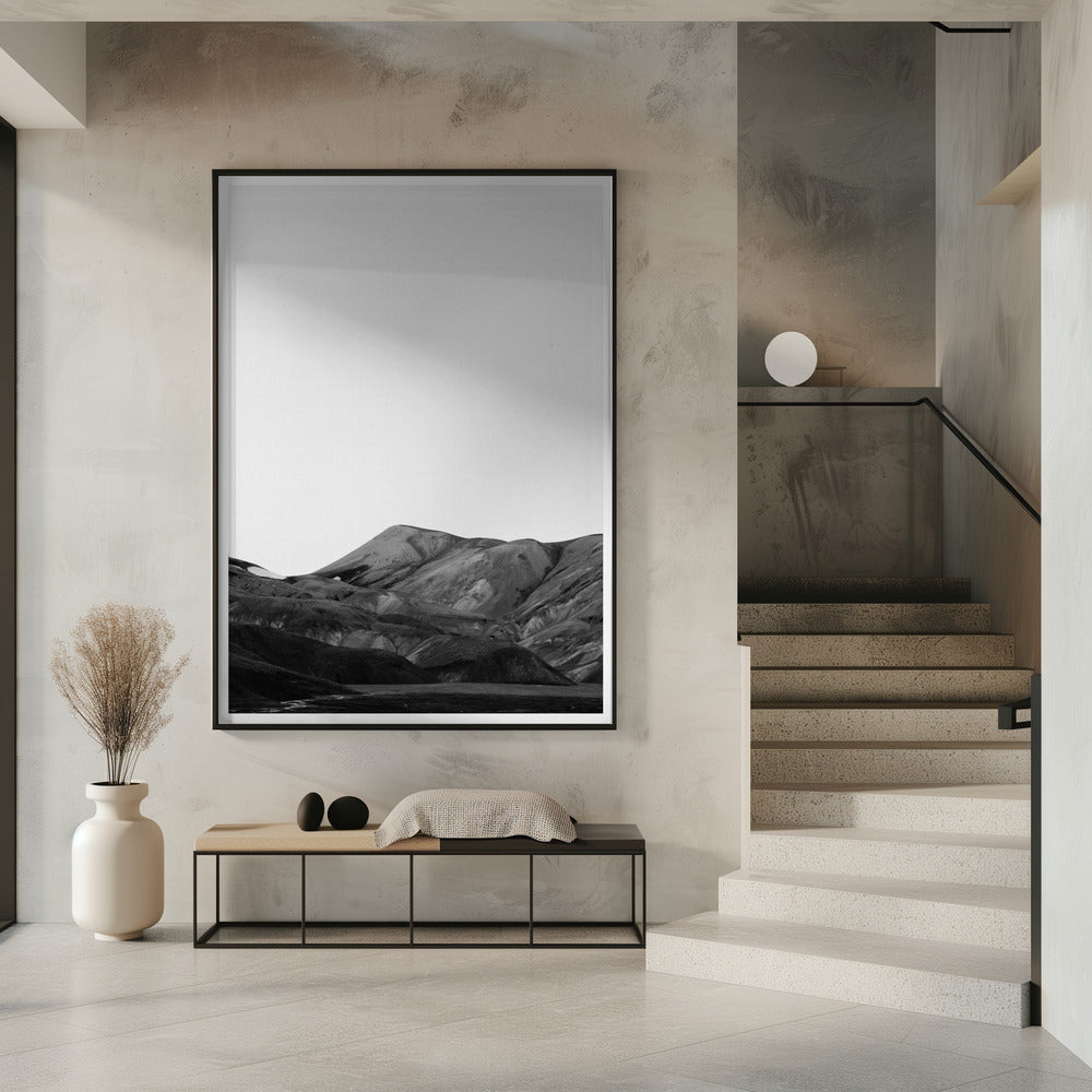 Monochrome Mountains | Poster