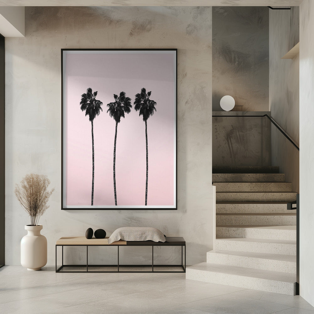 Three Tall Palms | Poster