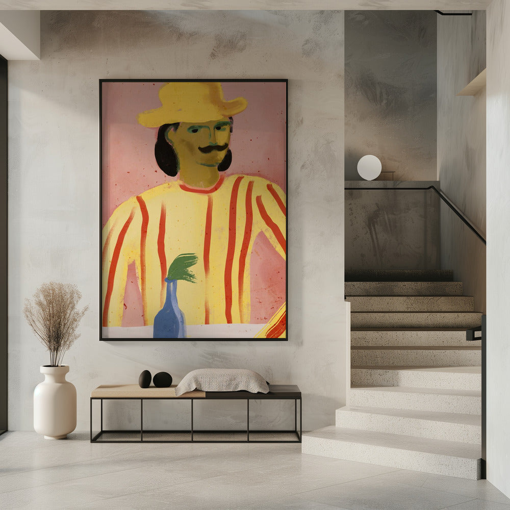 Striped Reflection | Poster