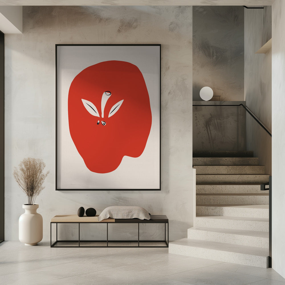 Big Red Apple | Poster