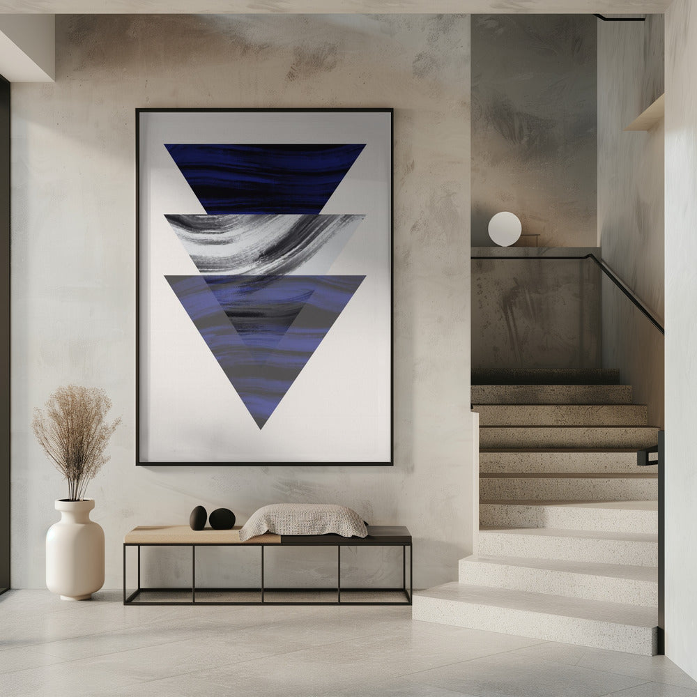Three Triangular Geometric | Poster