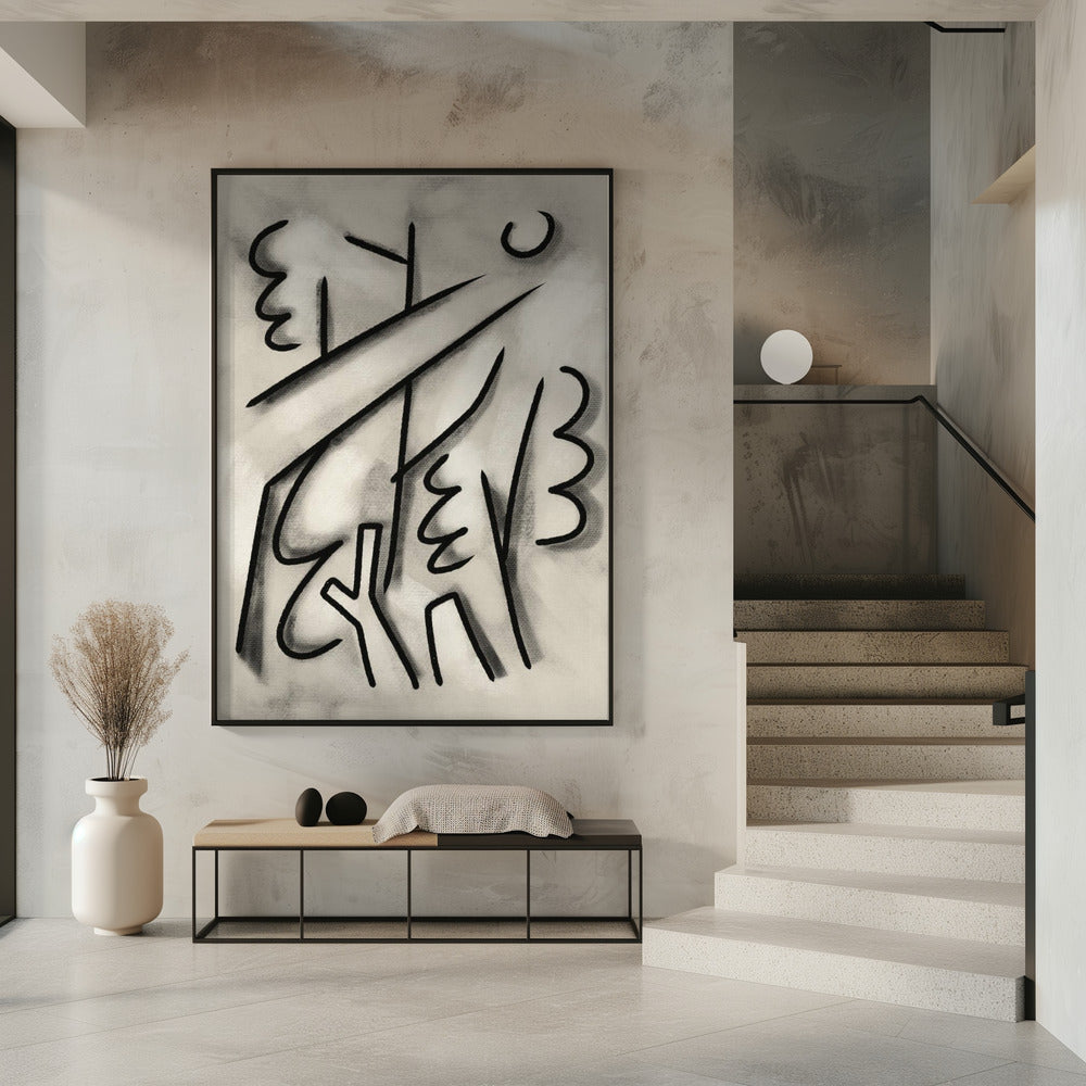 Bold Black Lines | Poster