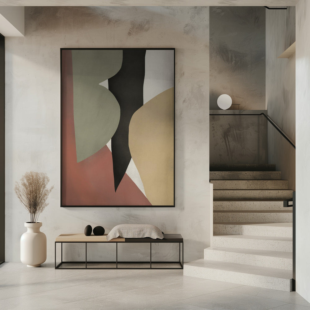 Tropical Abstract Shapes | Poster