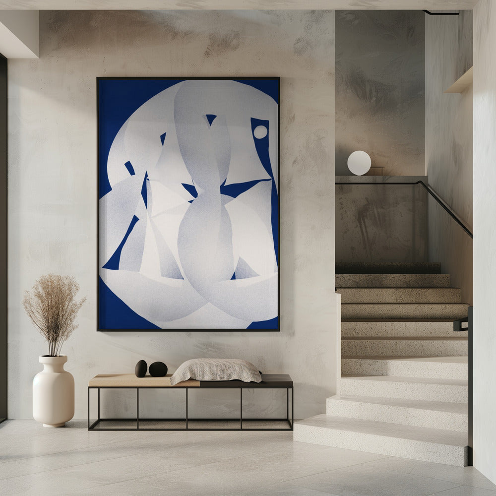 Paper Sculpture Abstract | Poster