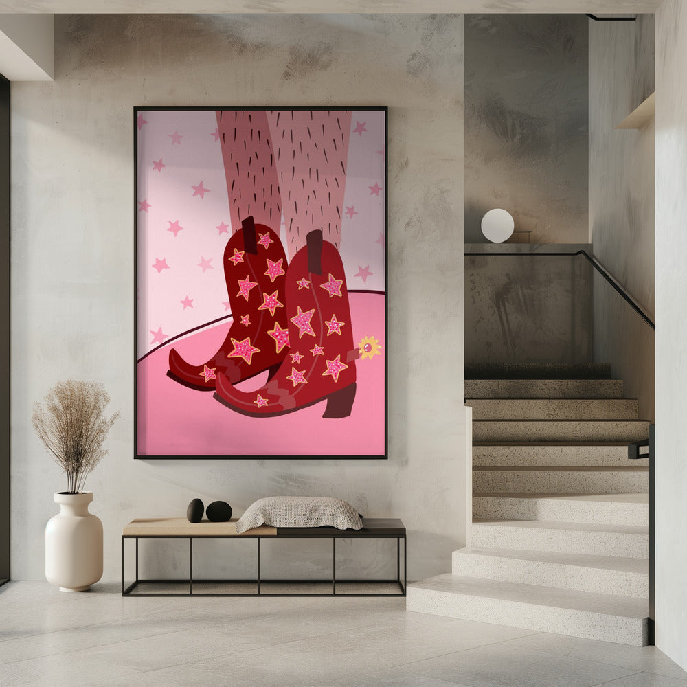 Starlit Boots | Poster