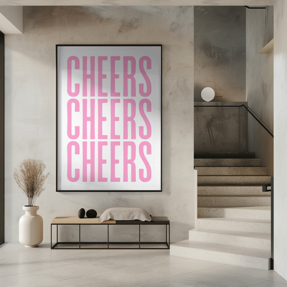 Triple Cheers Display | Poster