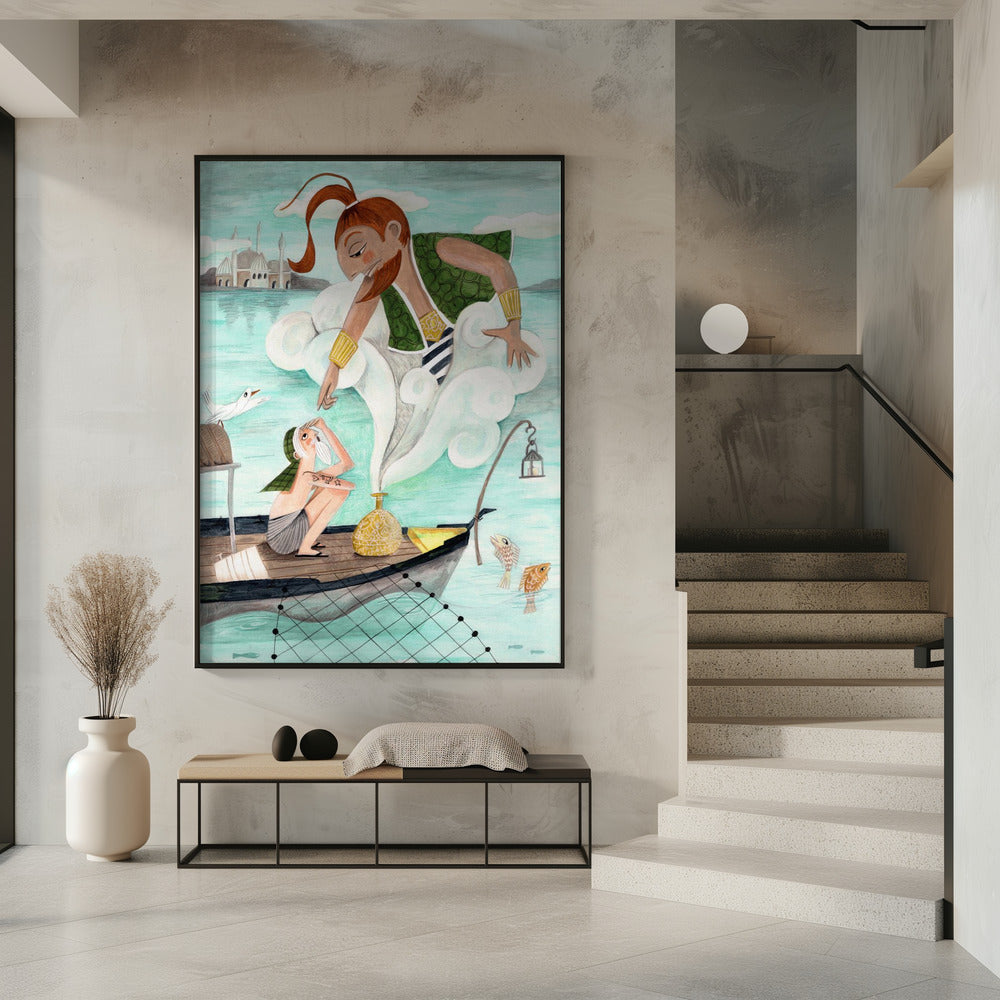 The Fisherman and the Jinni | Poster