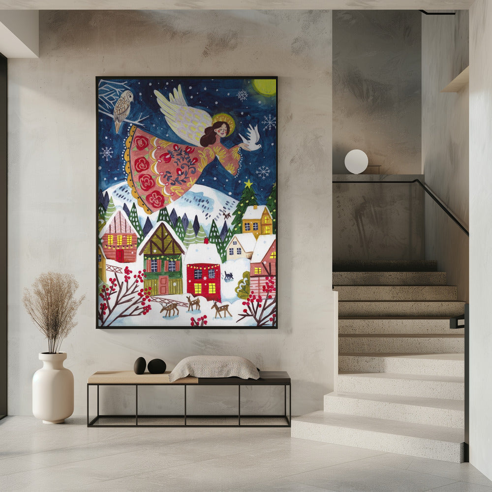 Angel of Peace Portrait | Poster