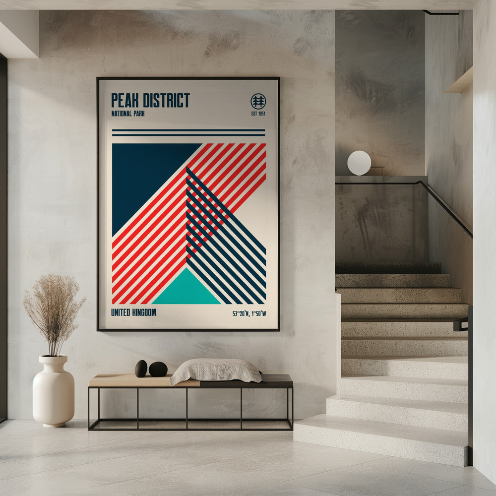 Peak District National Park Travel Poster | Poster